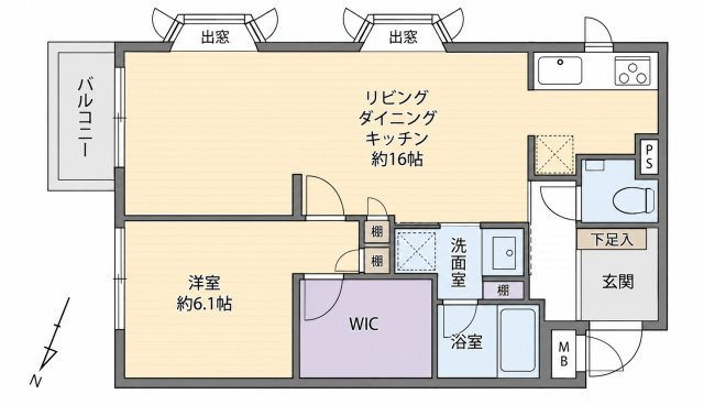 【間取り】 | ジェイパーク南麻布