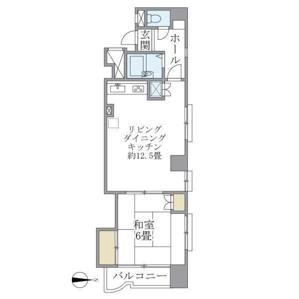 メゾン元浅草の間取り