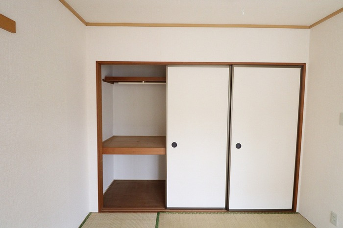 ファミールみつほ Ｂの収納|押入れ