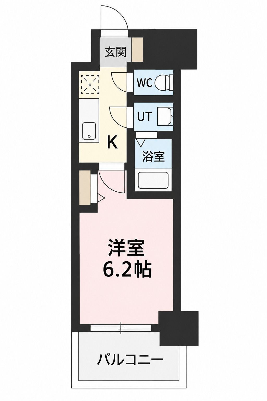 メイクスWアート今池Ⅲの間取り