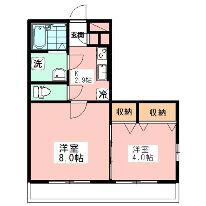 【間取り】 | ボナールＫ壱番館