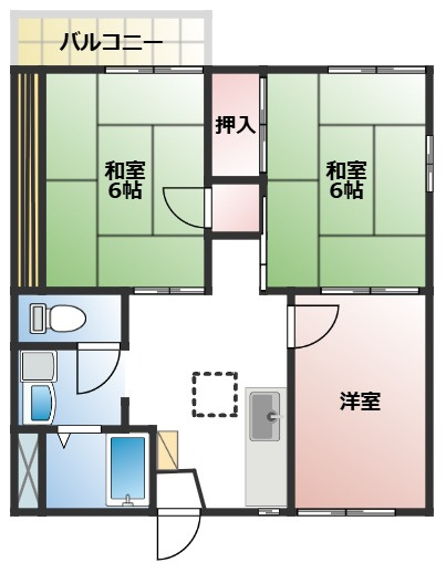 ウェルシャンSの間取り