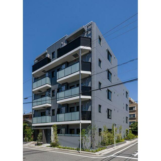 【外観】 | プライムブリス中野富士見町Ⅱ | 鉄筋コンクリート造のがっちりとした建物。