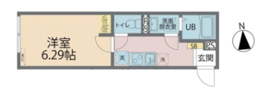 カインドネス小岩の間取り