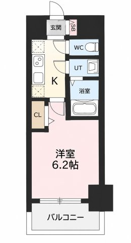 メイクス矢場町の間取り