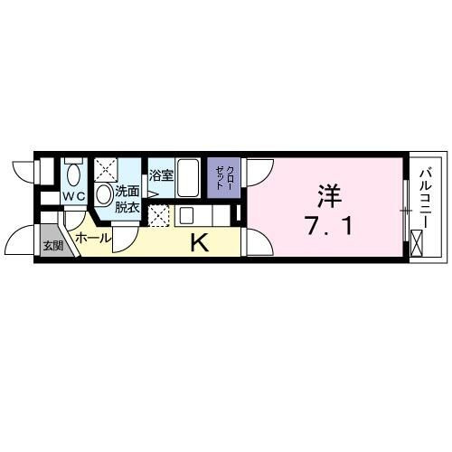 ジュネスメゾン中板橋の間取り