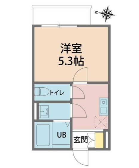カインドネス八王子片倉A棟の間取り