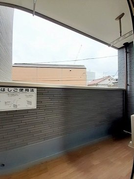 【バルコニー】 | ラシュレ十条 | 広々としたバルコニーです