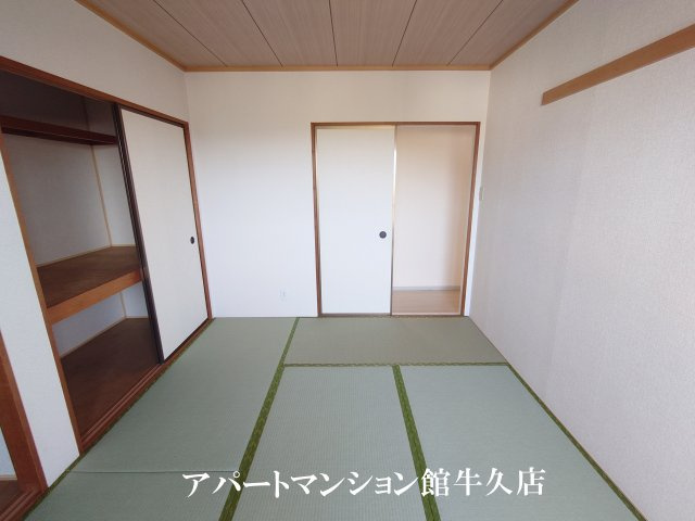 キャッスル寺田 Ｂ棟の和室|※写真は105号室