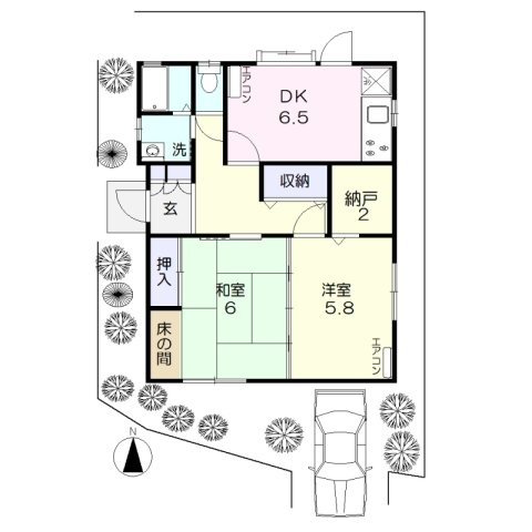 【間取り】 | 北長瀬表町3丁目N戸建