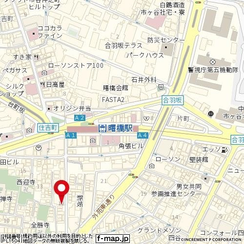 ＹＯＴＳＵＹＡ　ＤＵＰＬＥＸ　Ｄ－Ｒの地図