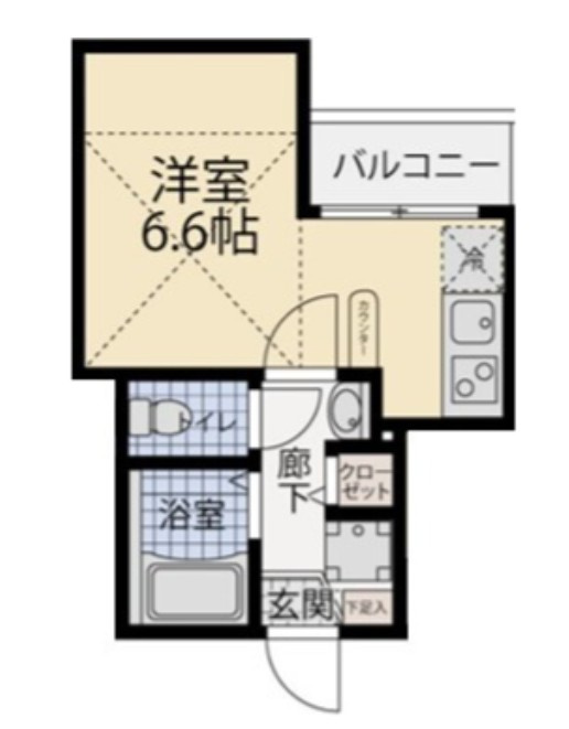 パークサイド堀切の間取り