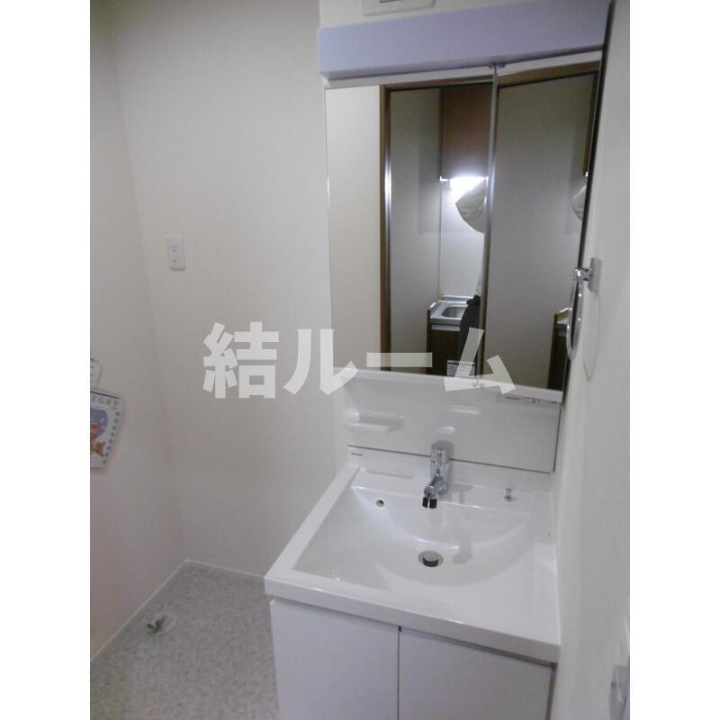 板橋区常盤台１丁目の賃貸マンションの洗面所