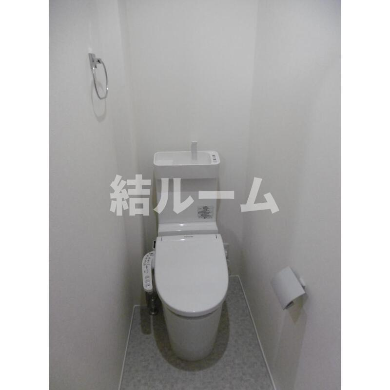板橋区常盤台１丁目の賃貸マンションのトイレ