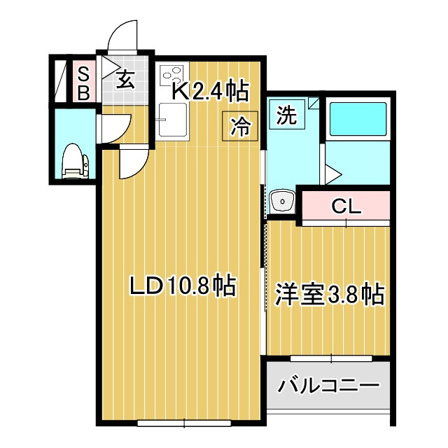 Liebens Oakの間取り