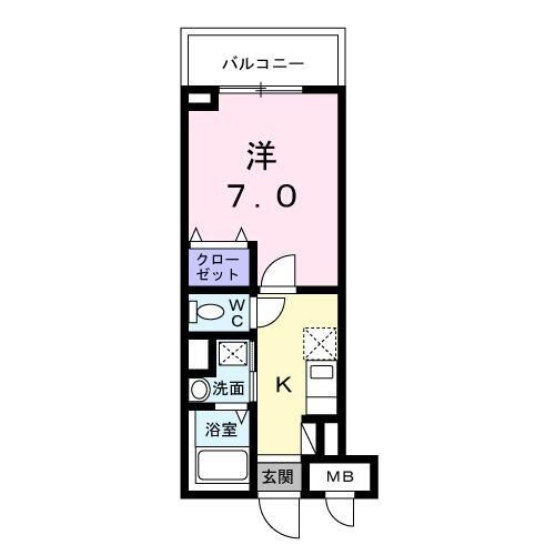 ロイヤルパイン ストリームの間取り