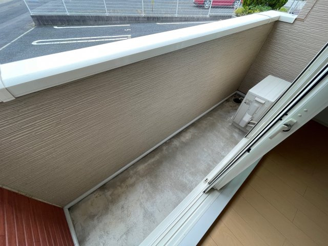 ヴィラ　カメリアーテのバルコニー