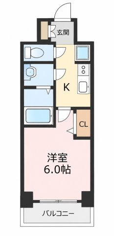 プレサンス葵デュリスの間取り