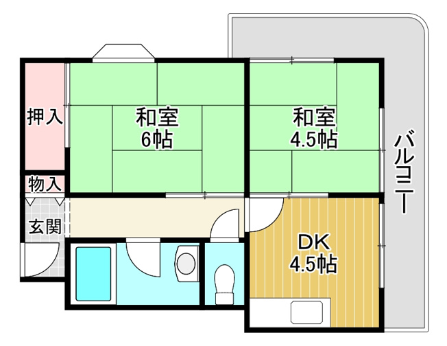 【間取り】 | ライオンズ京橋