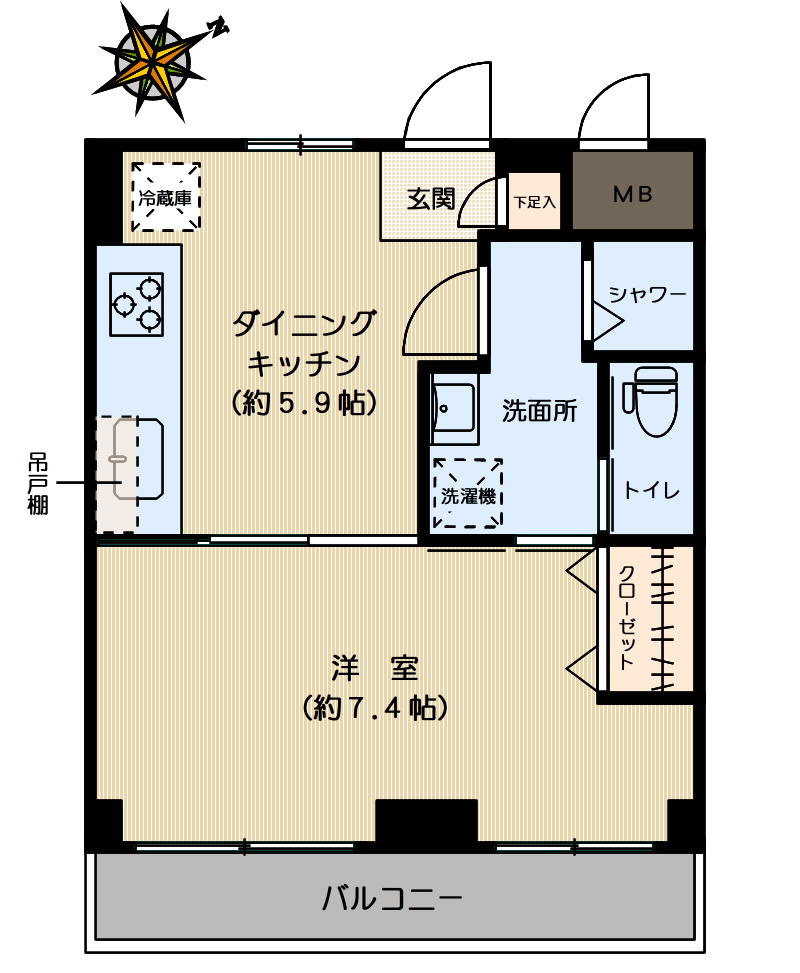 【間取り】