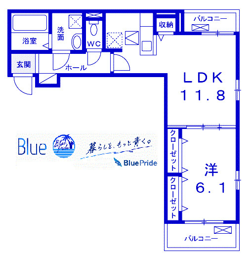 【間取り】 | メルヴェイユダイカンチョウ