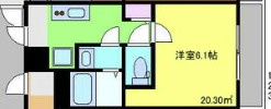 Ｆｉｌｌｅ　Ｆｌａｔｓ　ＳＡＫＡＤＯ　　ＲＹＵの間取り