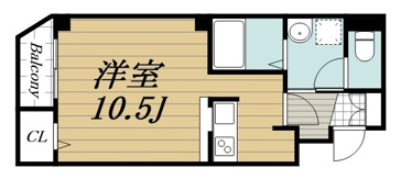 【間取り】 | リベルテプレジール蘇我