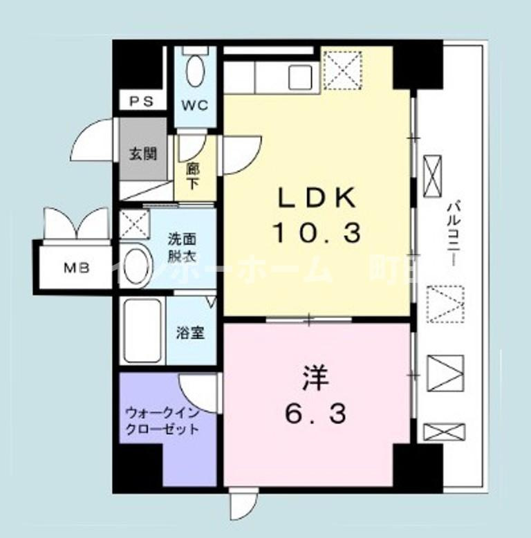 グレイス　アベニュー※初期費用分割あと払いサービス利用可能物件の間取り