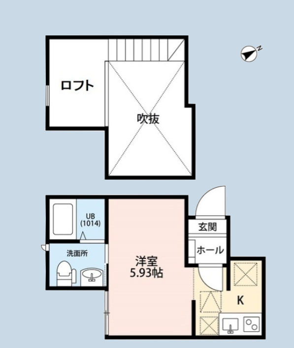 クリア立川の間取り