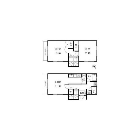 【間取り】 | 下北沢Ｍハウス