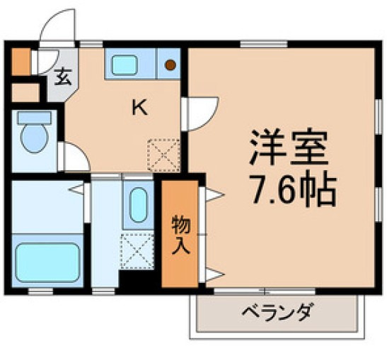 ラヴィアンローズの間取り