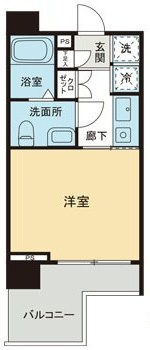 スタジオスクエア住吉の間取り|間取りです。