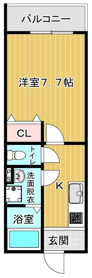 エスポアール甲子園の間取り