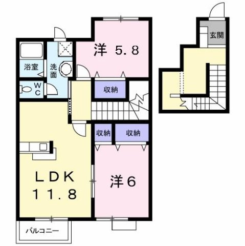 リンム桜の間取り