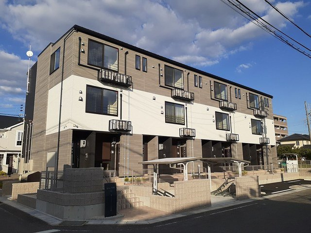 グレイスヴィラ２番館の外観|外観は落ち着いています