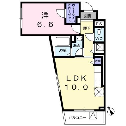 【間取り】 | エスモアール杉並