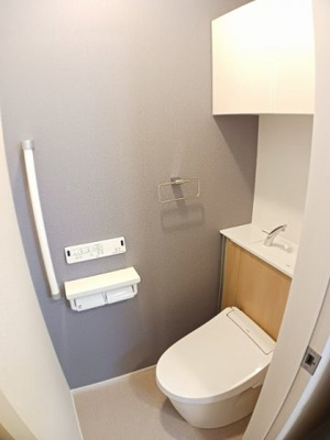 【トイレ】 | ボヌール竹ヶ下　Ⅱ | 清潔感のあるトイレです
