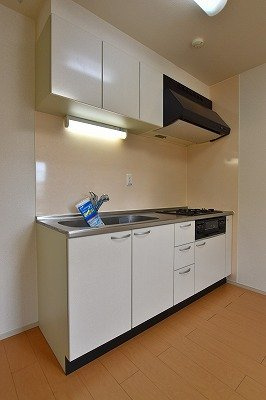 パーシモン　コートのキッチン|使いやすいキッチンです