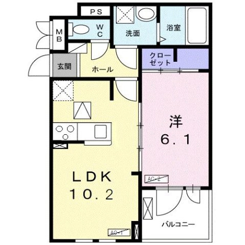 ルミエール・Ｔの間取り