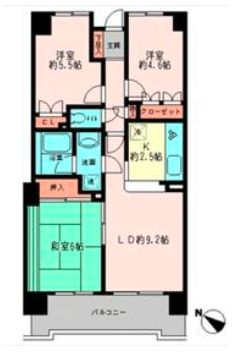 パークハイツ小豆沢の間取り