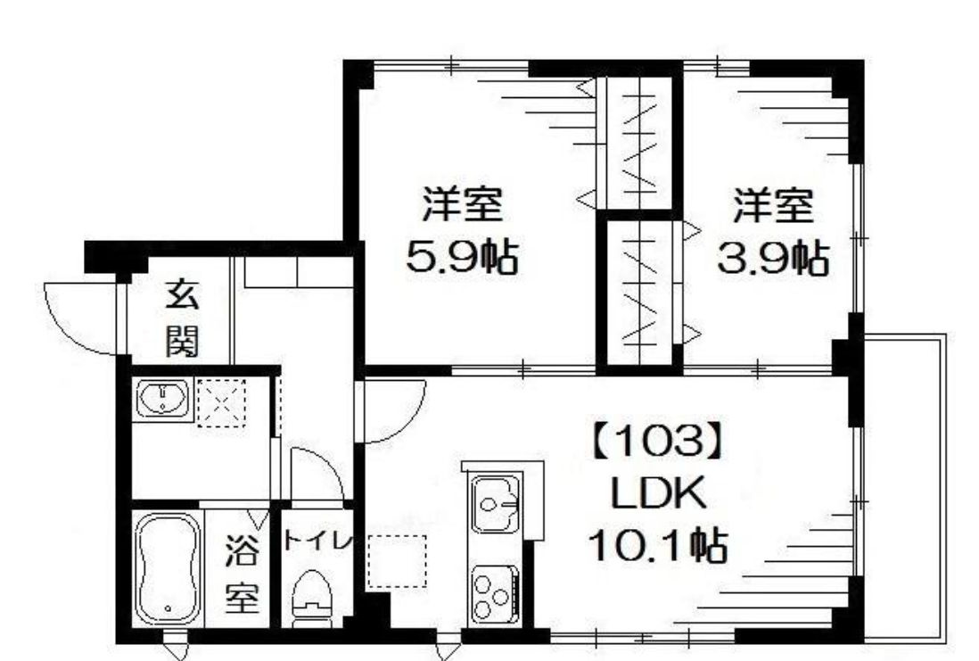 エミネンス船堀の間取り