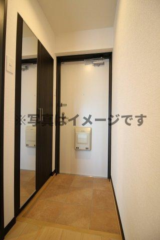 （仮称）都城天神町HEマンションの玄関|きれいな玄関です