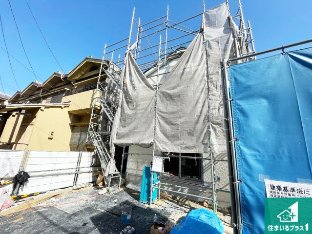 京都市西京区樫原甲水　第1期　新築一戸建て|周辺は落ち着いた街並みの住宅地！子育てがしやすい住環境です！まだ未完成ですが、現地でしかわからない事もございます。是非一度ご覧ください。
