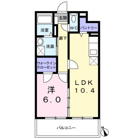 ルミエール高井戸の間取り