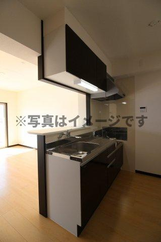 （仮称）都城天神町HEマンションのキッチン|きれいなキッチンです