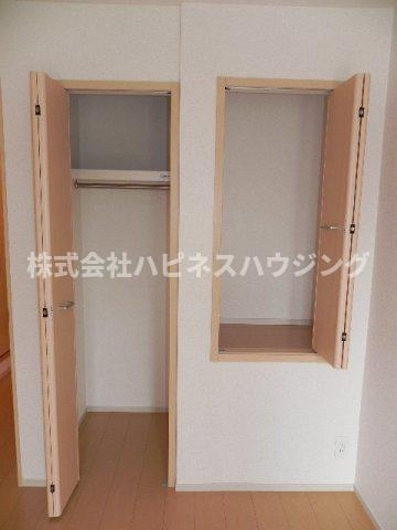 ジュネス・キミサクＢの収納|小物を収納するのに便利です