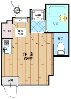 グリーンコート方南町の間取り