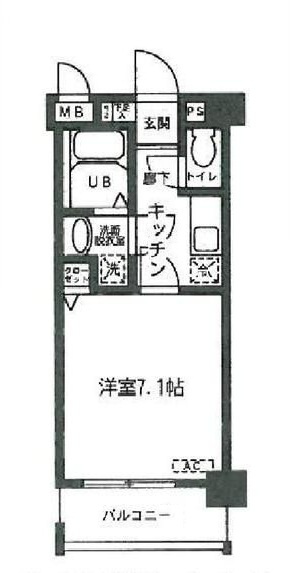 Ｓ＿ＰＡＬＭの間取り|間取りです。