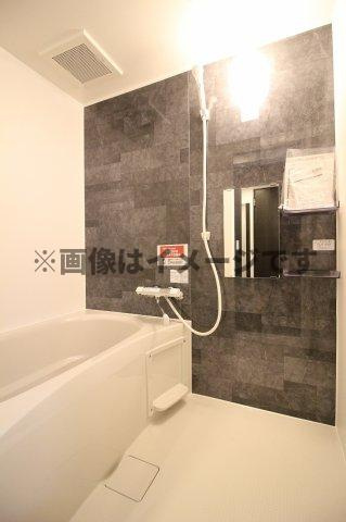 （仮称）都城天神町HEマンションの浴室|ゆったり過ごせるお風呂です