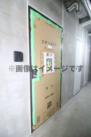 （仮称）都城天神町HEマンションの玄関|玄関です